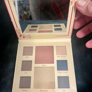 Laura Geller New Face Palette.  Included are: Base, Lid, crease, line, corner